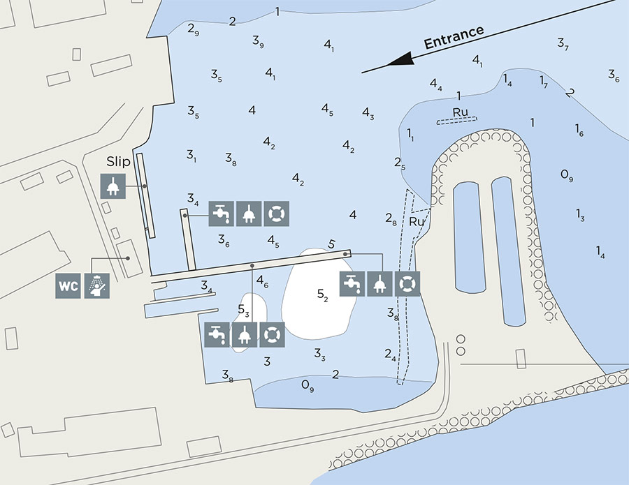 engure marina plan